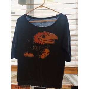 Soft KU Mid-Length Sleeve Shirt